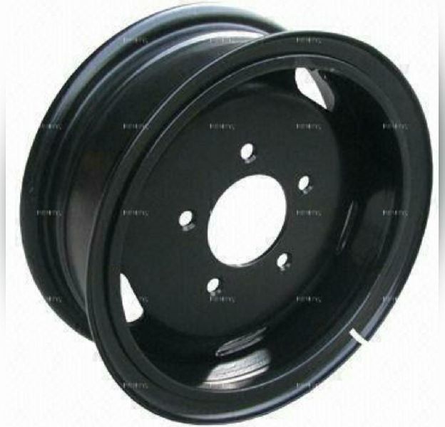 Polished Iron Truck Wheel Rim, Color : Silver