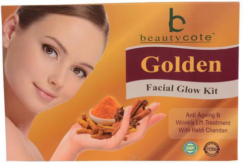 Beautycote Golden Facial Glow Kit, Gender : Female