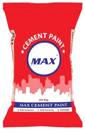 Max Cement Paint, Packaging Size : 25 kgs.