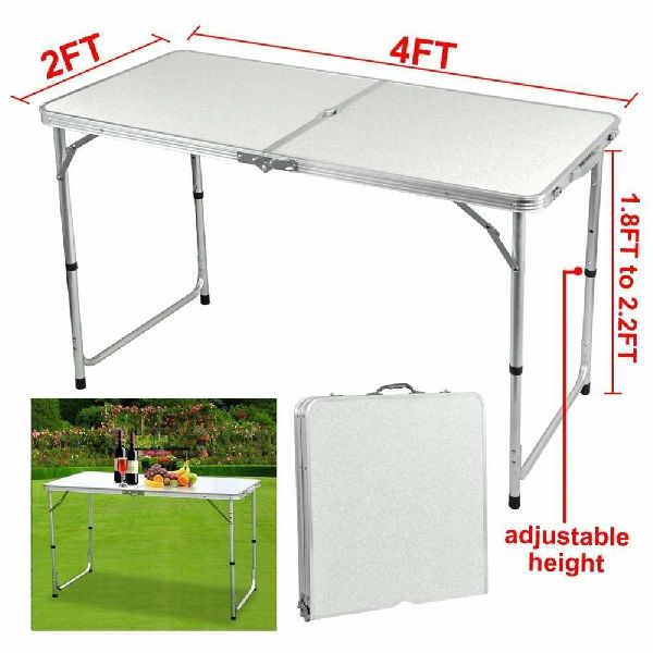 aluminium portable table