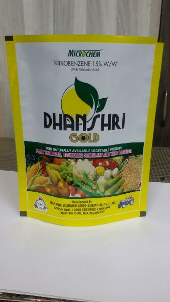 Dhanshri Gold Plant Growth Regulator, Packaging Type : Plastic Bag