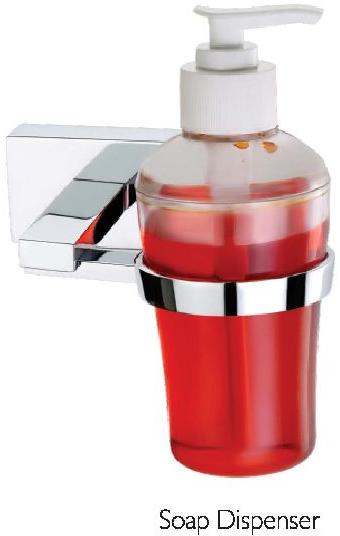 Round Stainless Steel Icon Series Soap Dispenser, for Home, Office, Restaurant, Capacity : 200-300ml