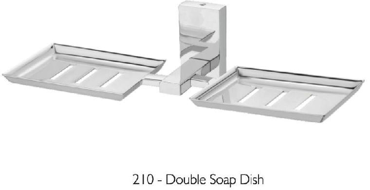 Swift Series Double Soap Dish, Feature : Fine Finished, Rust Proof