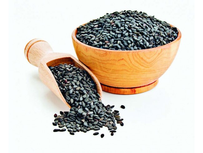 Organic black sesame seeds, Purity : 99.98%