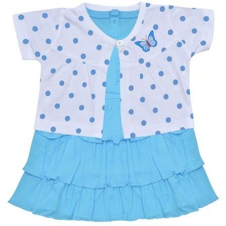 Printed KIDS GIRLS FROCK, Age Group : 0 to 4 years