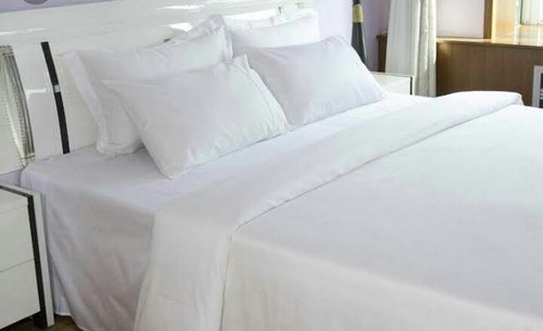 Kavita creation Cotton linen bed sheet, Size : 60*90