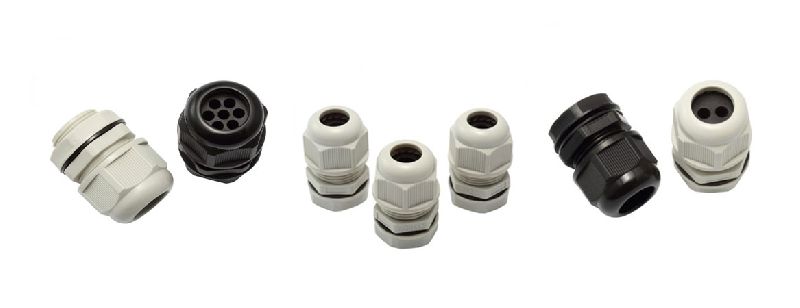 Polished Nylon Cable Gland, Size : 20-40mm, 40-60mm, 60-80mm, 80-100mm
