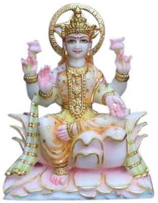 Marble Laxmi Maa Statue