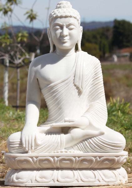 Marble deals buddha statue