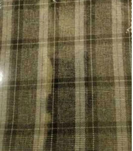 Poly Blend Check Suiting Fabric, Width : 58 Inch