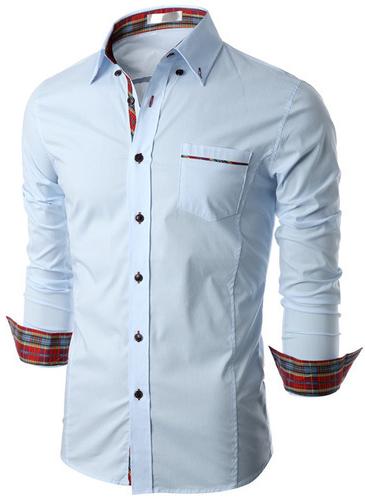 Plain Cotton Mens Fancy Shirt, Feature : Breathable