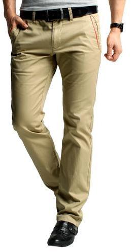 Cotton Mens Formal Trouser, for Easily Washable, Skin Friendly, Pattern : Plain