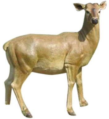 Aarav Art FRP Deer Statue, Color : Brown