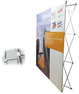 Stainless Steel POP-UP Display Wall