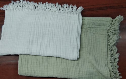 Cotton Muslin 4 Layer Blanket, Size : 140 x 200 cm