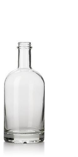 Transparent Liquor Bottle