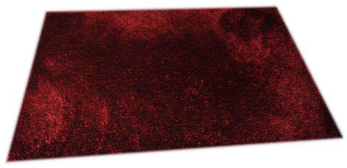 Dark Red Shaggy Carpet