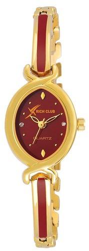 Rich Club Stainless Steel analogue watch, Occasion : Formal Wear