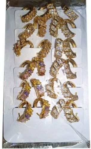 Brass Alloy Artificial Stylish Earring, Occasion : Party