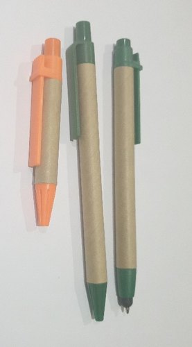 Sh Pro Paper with plastic Eco Friendly Pen, Color : Brown