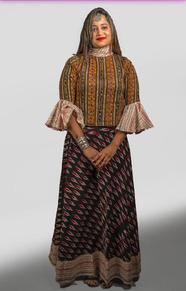 WOMEN - Designer Dress - Kurtis : Sambalpuri in new Dimension unique arts &  crafts