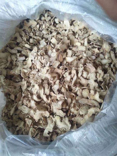 Flakes Common Dried Ginger, for Cooking, Cosmetic Products, Medicine, Color : Light Yellow