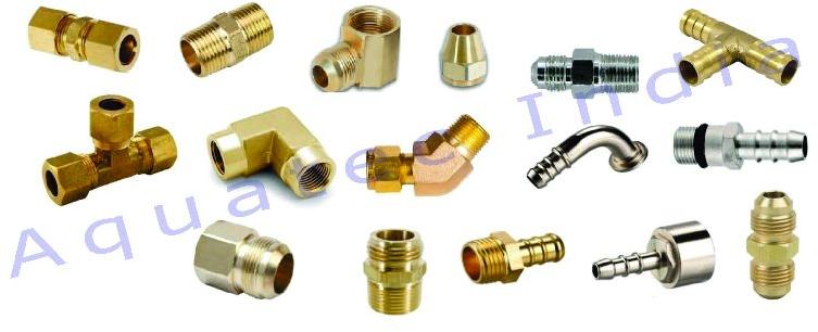 Brass Flare, Barb fittings for Oil, Gas & Aerospace Industry