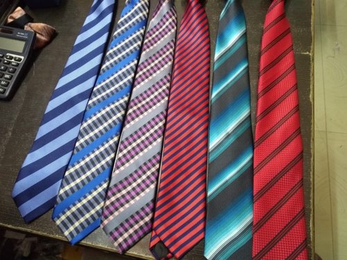 Designer Stripe Neck Tie