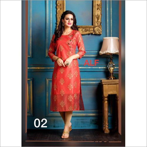 Straight Modern Kurti