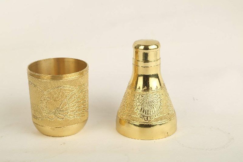 Brass Mukhwas Bottle