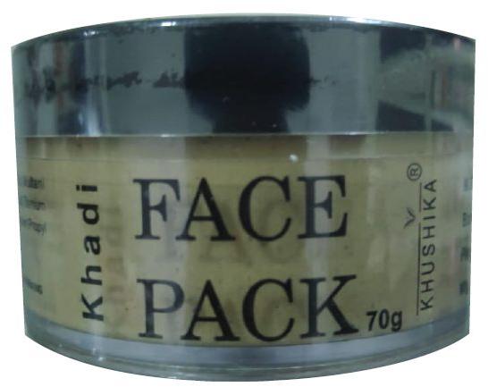 Khadi Face Pack, for Parlour, Personal, Feature : Fighting Acne, Gives Glowing Skin