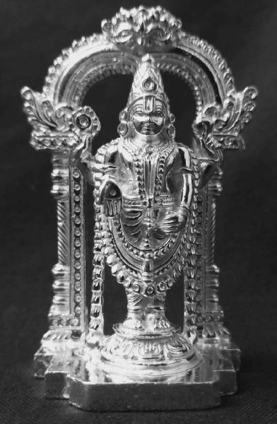 Silver Tirupati Balaji Idol