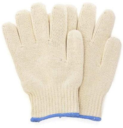 LAXMI 40-80 gm Cotton Knitted Seamless Gloves, Color : Natural grey