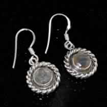 Labradorite Gemstone Earring