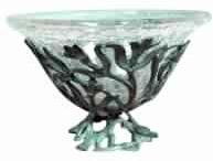 Glass Bowl Tulip Design Stand
