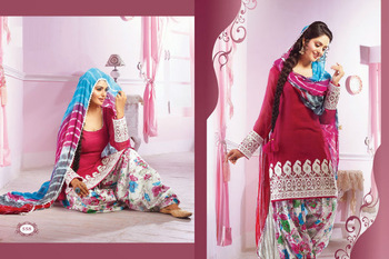 Patiala Salwar Kameez, Supply Type : In-Stock Items