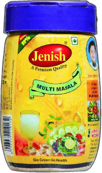 Jenish Organic Multi Masala, for Multiple Usage, Form : Powder