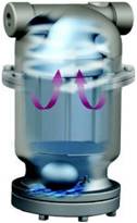 Gas Liquid Separators Cast Iron separators with integral drain trap