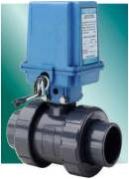 True Union Ball Valves With Low Cost Electric Actuator