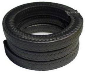 Plain Graphite Rope, Color : Black
