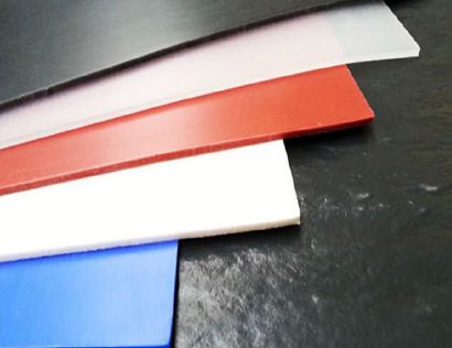 Plain Silicone Rubber Sheets, Width : 100-500mm