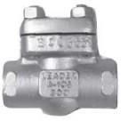 Carbon Steeel Leader Check Valve, for Gas Fitting, Oil Fitting, Water Fitting, Size : 1.1/2inch, 1.1/4inch