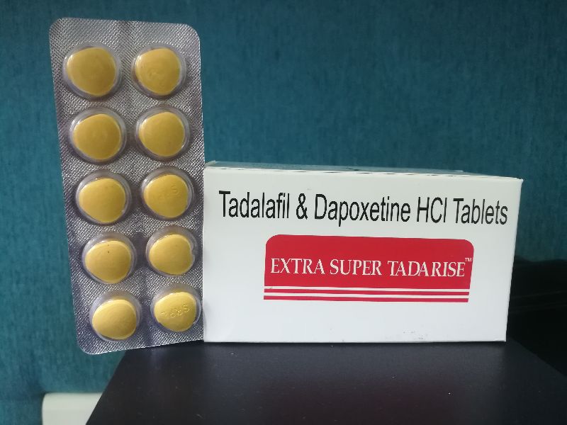 Extra Super Tadarise Tablets, Grade : Medicine Grade