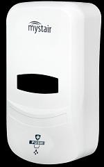 Rectangular ABS sanitizer dispenser, for Home, Hotel, Office, Restaurant, School, Capacity : 500-600ml
