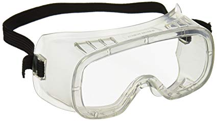 White Plastic Safety Goggles, For Eye Protection, Feature : Durable, Dust Proof, Heat Resistance