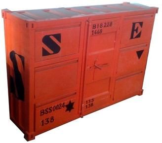Metal Container Style Sideboard, Brand Name : ALPA