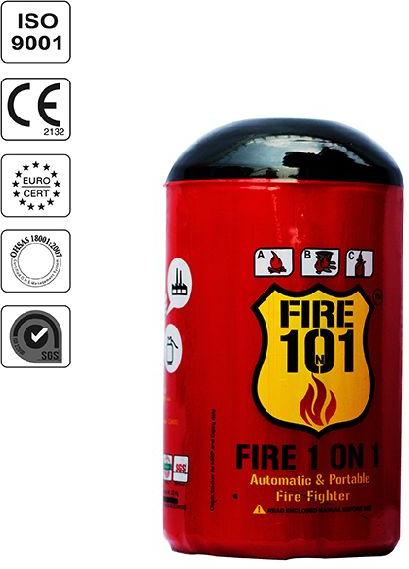 Automatic and Portable Fire Extinguisher, Certification : ISO