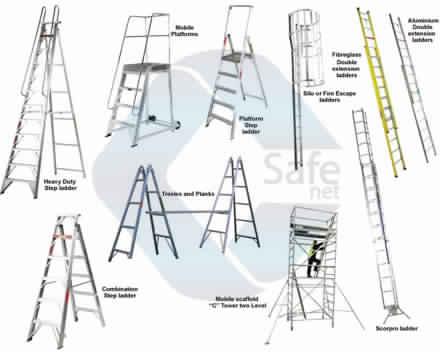 Aluminium Ladder, Model Number : NSS-FAP-1013