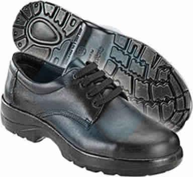 Black PU Electric Safety Shoes, Size : 6-11