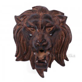 Lion Head Wall Mask- Great Home or Garden Decor